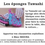 Les éponges Tawashi